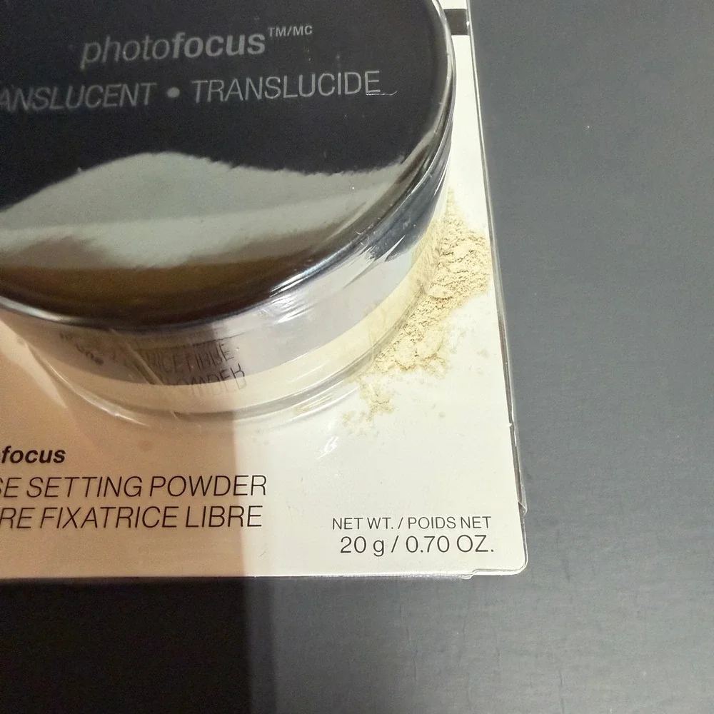 Wet n Wild Photo Focus Loose Setting Powder Translucent 1114752 Matte 0.70oz New